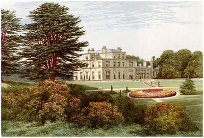 Eden Hall, Cumberland, hem för Baronet Musgrave, c1880 av Unbekannt
