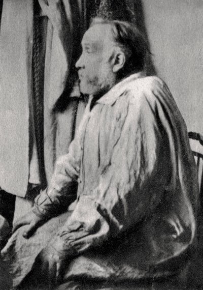 Edgar Degas, fransk impressionistisk målare, 1894 av Unbekannt