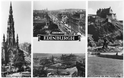Edinburgh, Skottland, 1900-talet av Unbekannt