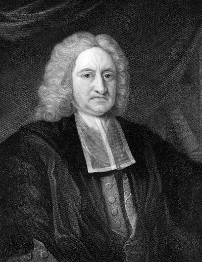 Edmond Halley, engelsk astronom och matematiker av Unbekannt