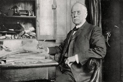 Edouard Branly, fransk fysiker, 1900 av Unbekannt