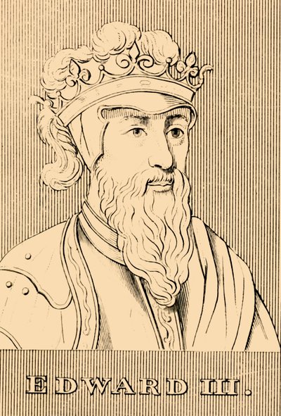 Edvard III, 1312-1377, 1830. av Unbekannt