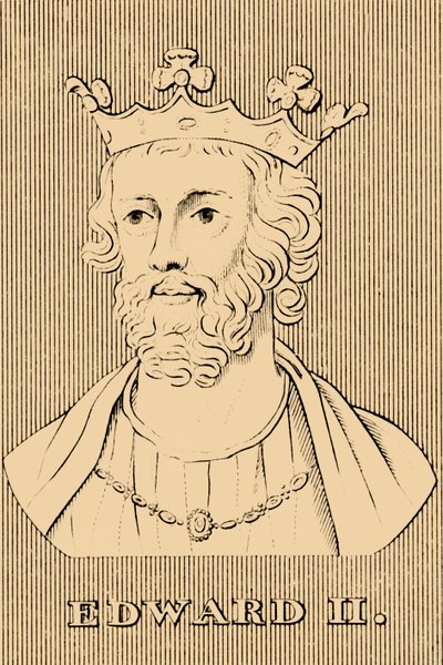 Edvard II, 1284-1327, 1830. av Unbekannt