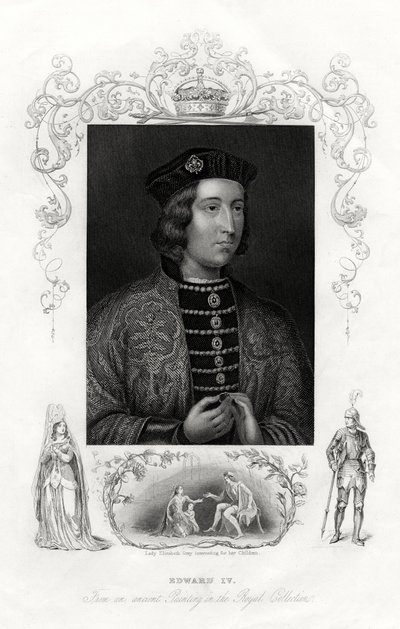 Edward IV, kung av England, 1860 av Unbekannt