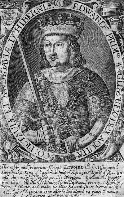 Edward I, kung av England av Unbekannt