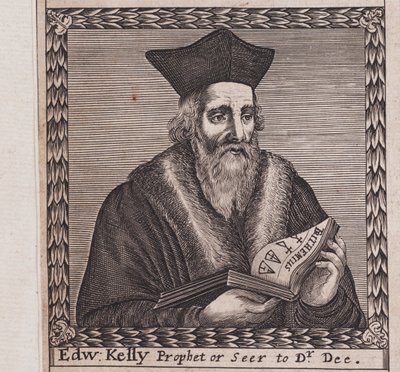 Edward Kelley Från: The order of the Inspirati, 1659 av Unbekannt