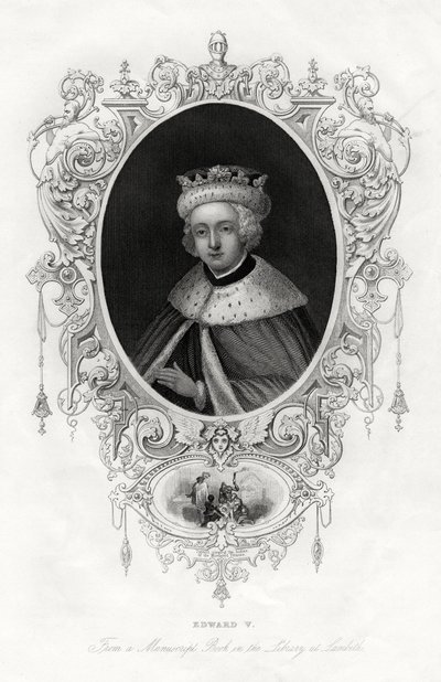 Edward V, kung av England, 1860 av Unbekannt