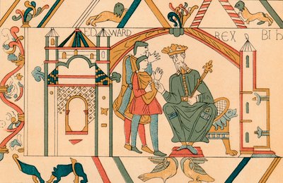 Edwards instruktioner till Harold, 1800-talet. av Unbekannt