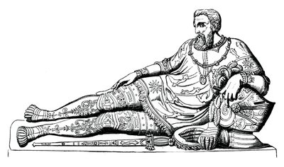 Bild av Philippe de Chabot, amiral av Frankrike, c1570, 1870 av Unbekannt