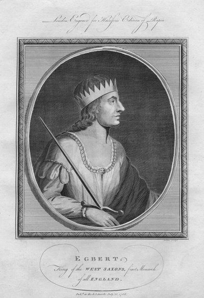 Egbert, kung av Wessex, 1786. av Unbekannt