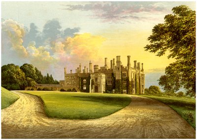 Eggesford House, Devon, hem för Earl of Portsmouth, c1880 av Unbekannt