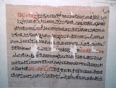 Egyptisk hieratisk skrift av Unbekannt