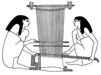Egyptiska vävare, c3000 f.Kr. 1930 av Unbekannt