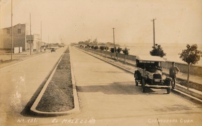 The Malecon, Cienfuegos, Kuba, c1910. av Unbekannt