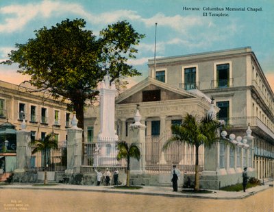 El Templete, Havanna, Kuba, c1920. av Unbekannt