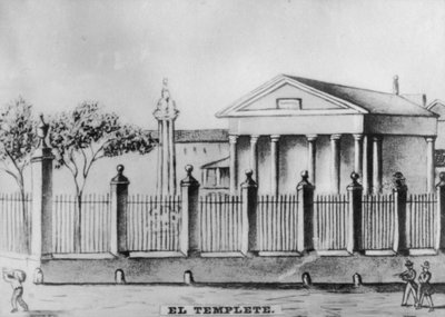 Templete, Plaza de Armes, Havanna, Kuba, c1910 av Unbekannt