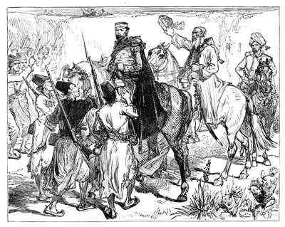 Eldred Pottinger i Herat, Afghanistan, c1837, 1900 av Unbekannt