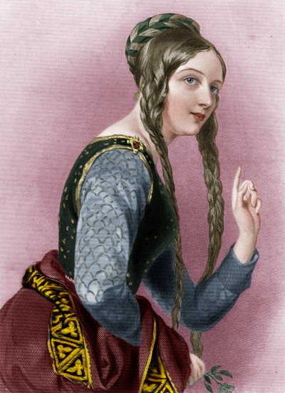 Eleanor av Aquitaine, drottning av Henrik II av England av Unbekannt