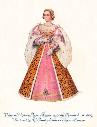 Eleanor av Österrike, drottning av Frankrike, andra fru till Franciskus 1:a, 1911. av Unbekannt