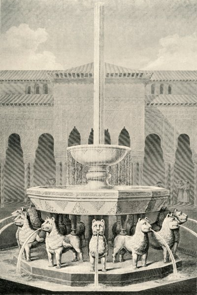 Höjd av Lejonfontänen, 1800-talet, 1907. av Unbekannt