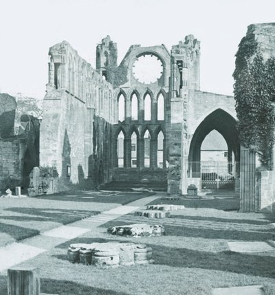 Elgins katedral. av Unbekannt