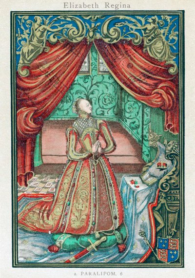 Elizabeth I, drottning av England och Irland, 1569 av Unbekannt