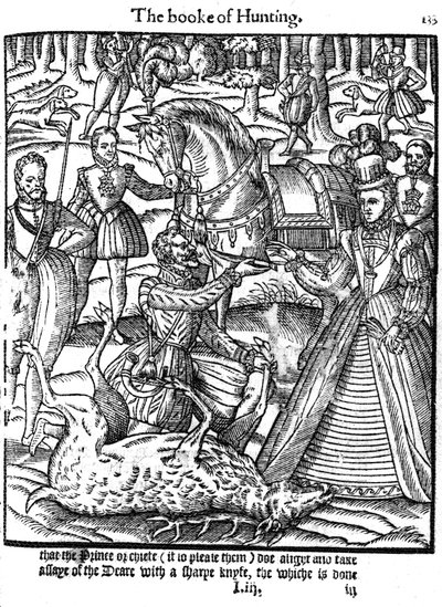 Elizabeth I utförde ceremonin för analys av sviten, 1576 av Unbekannt