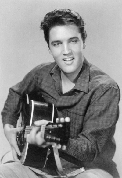 Elvis Presley, amerikansk sångare och skådespelare, 1950-talet av Unbekannt