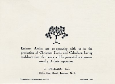 Framstående artister - G Delgado, Ltd., 1935 av Unbekannt