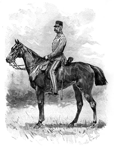 Kejsar Franz Josef av Österrike, 1892 av Unbekannt