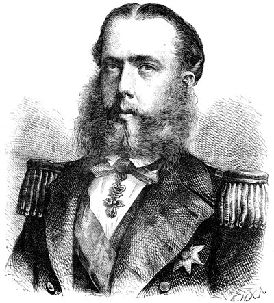 Kejsar Maximilian av Mexiko, c1880 av Unbekannt