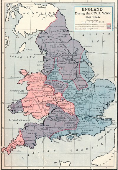 England under inbördeskriget, 1642-1649 1905 av Unbekannt