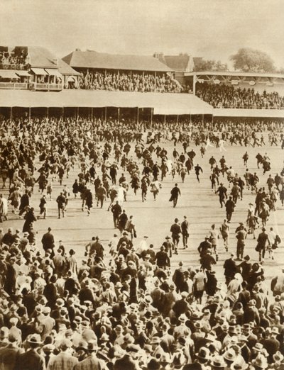 England vinner The Ashes mot Australien, Oval Cricket Ground, London, 1926, 1935. av Unbekannt