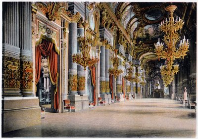 Ingången till Palais Garnier, Paris, c1900 av Unbekannt