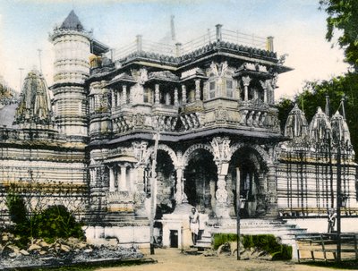 Ingången till Huthi Singhs grav, Ahmedabad, Indien, tidigt 1900-tal av Unbekannt