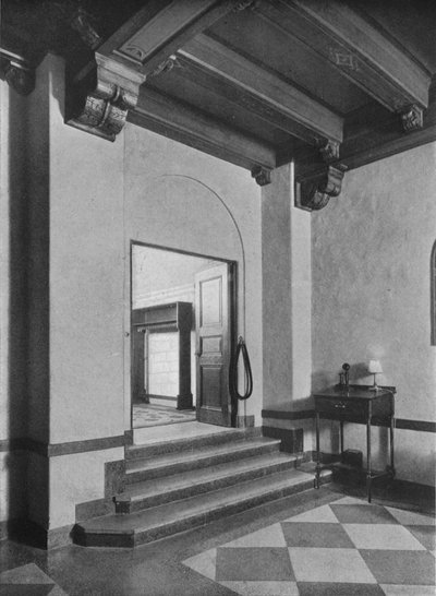 Ingång till sydöstra matsalen, Fraternity Clubs Building, New York City, 1924 av Unbekannt