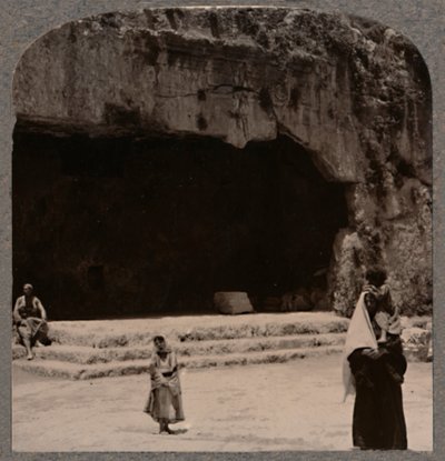 Ingången till domarnas gravar, c1900 av Unbekannt