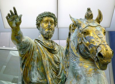 Ryttarstaty av Marcus Aurelius, 161-180 av Unbekannt