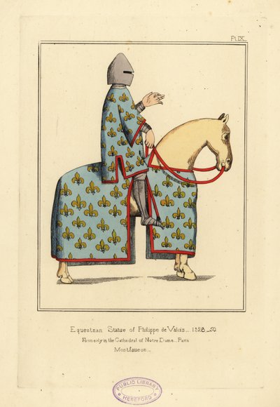 Ridstaty av Philippe VI de Valois, kung av Frankrike av Unbekannt