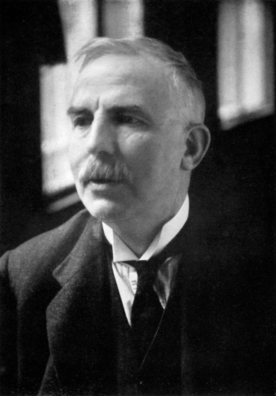 Ernest Rutherford 1871-1937, Nobelprisbelönt atomfysiker, c1908 av Unbekannt