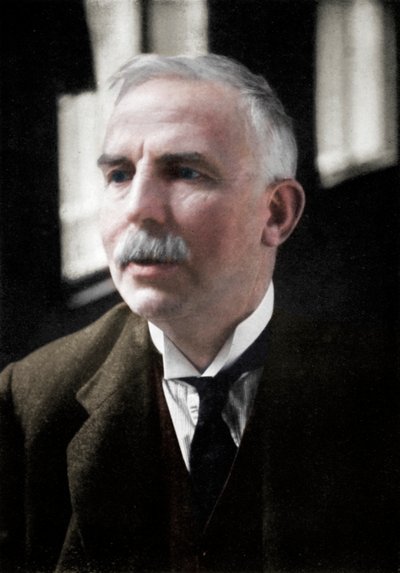 Ernest Rutherford 1871-1937, Nobelprisbelönt atomfysiker, c1908. av Unbekannt