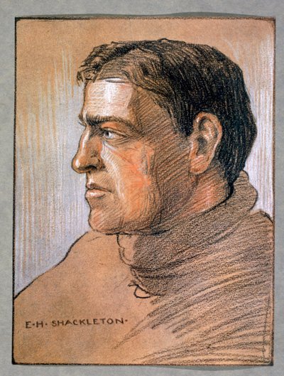 Ernest Shackleton, brittisk upptäcktsresande, c1909 av Unbekannt