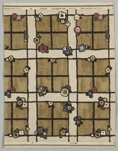 Eton Rural Cretonne nr 172135, sent 1800-tal. av Unbekannt
