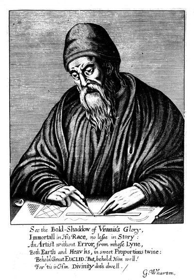 Euklid, antik grekisk matematiker, 1661 av Unbekannt