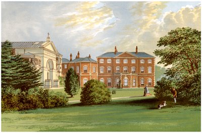 Everingham Park, Yorkshire, hem för Lord Herries, c1880 av Unbekannt