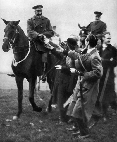 Ex-service men and the King, recension av 20 000 Silver Badge-män i Hyde Park, London, 1935 av Unbekannt