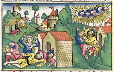 2 Mosebok 11:1-10: de förstfödda sönernas död, en av Egyptens sju plågor av Unbekannt