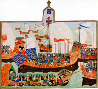 Expedition för att konfrontera afrikanska korsarer, 1390 av Unbekannt