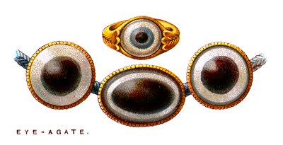 Eye-Agate, 1923 av Unbekannt