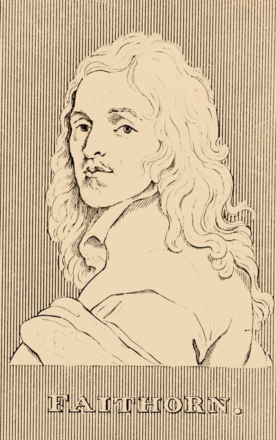 Faithorn, 1616-1691, 1830. av Unbekannt
